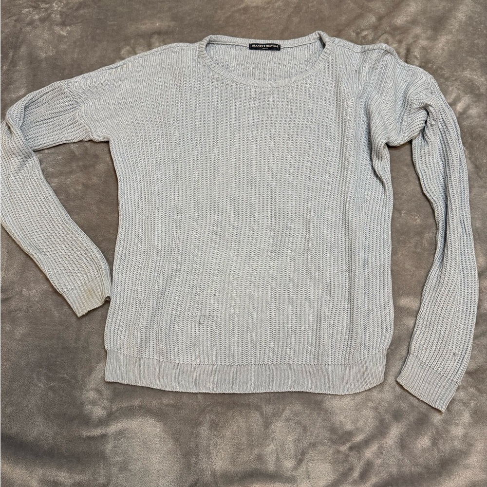 Women's light blue Sweater